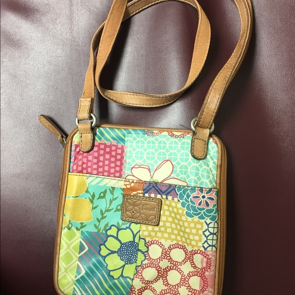 Fossil, leather, crossbody bag - Picture 2 of 7